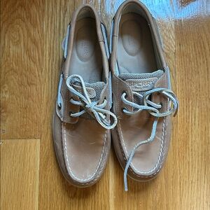 Sperry Light Brown Boat Shoes